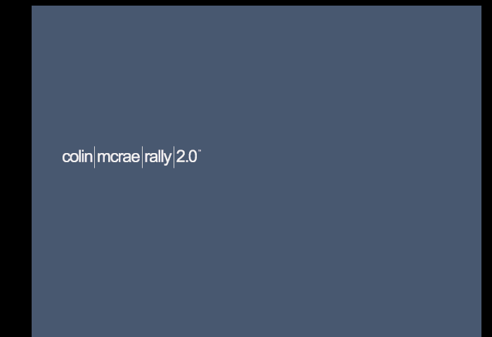 Colin McRae Rally 2.0 Title Screen